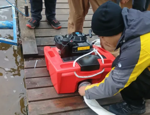 Harcerze szkolili z działań przeciwpowodziowych