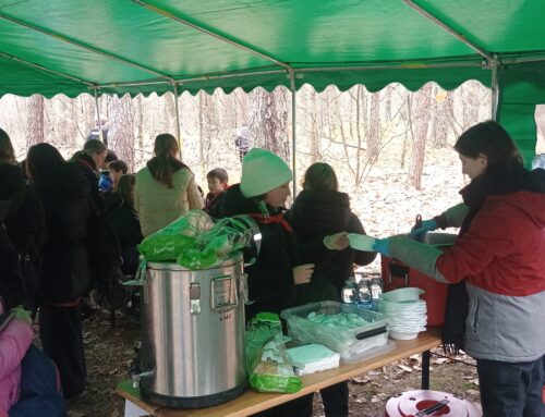 Młodzież z powiatu łaskiego po szkoleniu