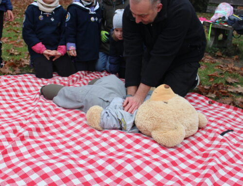 Harcerze w okolicach Konstantynowa szkolili dzieci i młodzież