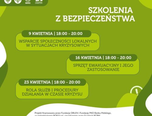 Zgłoś się na szkolenia z ochrony ludności dla członków ZHP oraz wolontariuszy